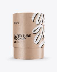 Download Small Paper Tube Mockup Free Mockups Psd Template Design Assets