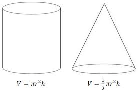 This radius of a cylinder formula helps you calculate the radius and determine the correct size of the cylinder for your use. Determining The Volume Of Cones And Cylinders Texas Gateway
