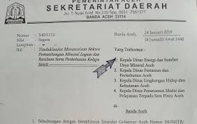 Kebijakan sosial di perkotaan sebagai sebuah kajian implementatif. Surat Sekda Aceh Dinilai Tak Sejalan Dengan Kebijakan Plt Gubernur