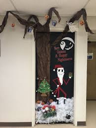 Door Decorating Contest Nightmare Before Christmas Nightmare Before Christmas Decorations Christmas Door Decorating Contest Holiday Door Decorations