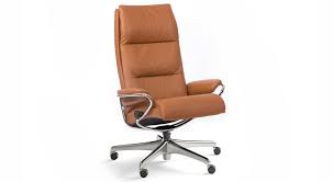 Haworth ® storm fern ™ high back desk chair. Circle Furniture Tokyo High Back Stressless Office Chair Circle Furniture