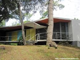 Royan Villa La Rafale Ou Boomerang Architecte Pierre Marmouget Projet Construction 1955 1959 Royan Maison Plastique Architecture Des Annees 50