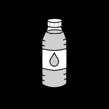 Fles Water Water Fles Water Pictogrammen