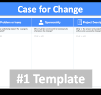 AI Powered Case for Change Template – Change Management Tool
