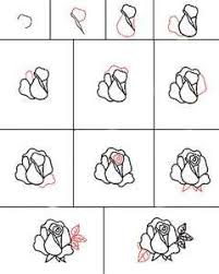 How To Draw A Rose Always Usefull Bloemen Tekenen Roos Tekeningen Tekenen