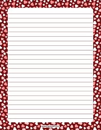 Totally free isometric / patterns. Free Heart Stationery And Writing Paper Heart Stationery Free Printable Stationery Writing Paper