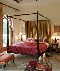 Taj Rambagh Palace Jaipur India Luxury Hotel Review By Travelplusstyle Bed Canopy With Lights Wood Canopy Bed Home