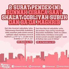 Doa Setelah Sholat Qobliyah Subuh