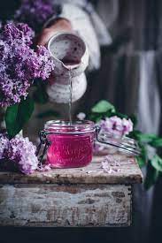 Lilac Syrup 3 Ingredient No Churn Lilac Ice Cream Call Me Cupcake In 2021 Call Me Cupcake Lilac 3 Ingredients