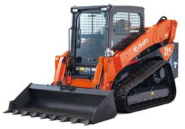 Visibility is still the best in the business, with an unobstructed view to the back, and a clear sightline to the loader bucket through huge glass door. Creel Tractor Company Kubota Showroom Track Loaders Svl97 2