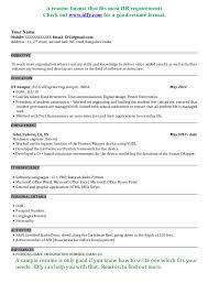 Engineering Resume Template For Freshers