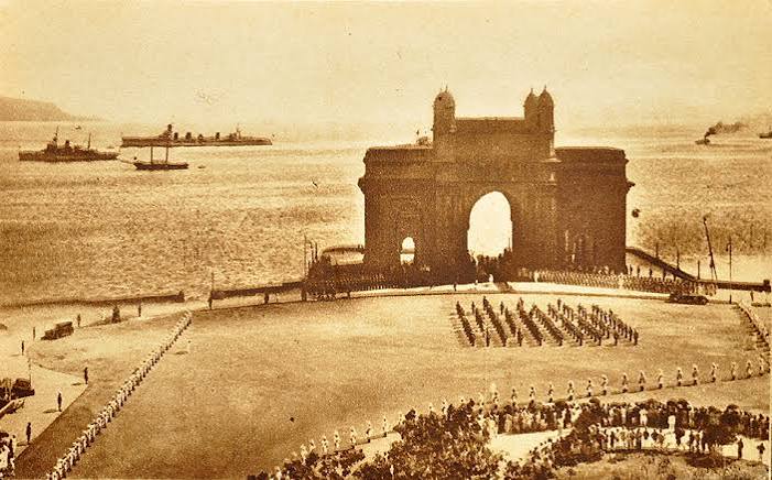 University Garden Bombay, 1905 Postcard - Past-India