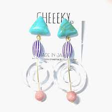 知ってる 注目ブランド cheeeky の大ぶりイヤリングがお目立ち可愛い イヤリング アクセサリー ピアス