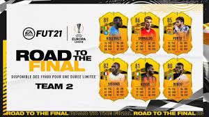 Fifa 21 features the uefa champions league throughout the game. Fut 21 Road To The Final Europa League Team 2 New Cards Fut Rttf Europa League Millenium