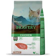 Bravery Yavru Kedi Mamasi Tavuklu 2kg Kitten Cat Chicken Fiyati