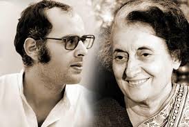 Image result for pics of sanjy gandhi and indira