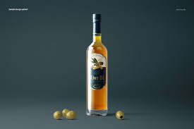 Olive Oil Bottle Mockup Set Olive Oil Bottles Bottle Mockup Oil Bottle