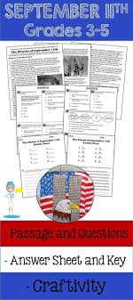 A September 11th Informational Text Passage Followed By A Reading Compreh Reading Comprehension Reading Comprehension Passages Reading Comprehension Worksheets