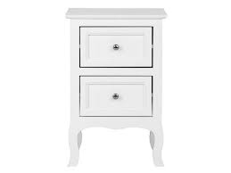 The manhattan comfort liberty 1 drawer nightstand makes a fun, modern statement in any room. 2 Layer End Side Bedside Table Nightstand Organizer With Drawer Storage White Newegg Com