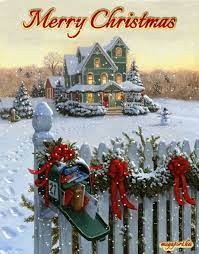 Merry Christmas Animated Ecard Christmas Images Christmas Scenes Christmas Art