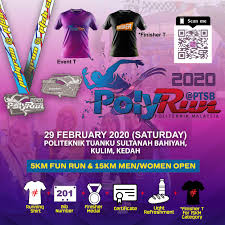 Sultanah bahiyah (ptsb) yang telah mem berikan kerjasama. Polyrun 2020 Ticket2u
