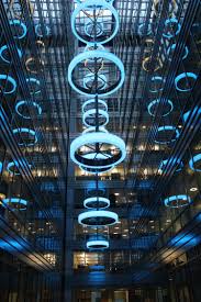 Bespoke Atrium Light Feature Commercial Office Lighting Broadgate West The Light Lab Atrium Design Atrium Light