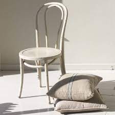Round back dining chairs offer comfort and functionality for your dining area where real conversations are made easier due to the comfort that comes with them. Distressed Off White Round Seat Dining Chair Willow Lifestyle