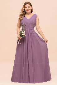 Elegant Wisteria Sleeveless Ruffle Plus Size Bridesmaid Dress Bridesmaid Dresses Plus Size Bridesmaid Dresses Plus Size Bridesmaid