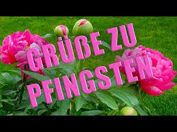 Das wort pfingsten kommt vom griechischen pentekoste hemera (fünfzigster tag). Frohe Pfingsten Pfingstgrusse Grusse Zum Pfingstfest Grusse Fur Dich Youtube Frohe Pfingsten Pfingstgrusse Pfingsten