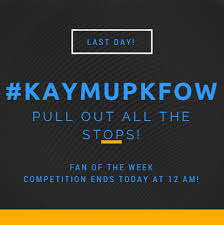 It Is The Last Day Of Our Fan Of The Week Competition Your Last Chance To Win An Android Smartphone Good Luck To You Good Luck To You Last Day Competition