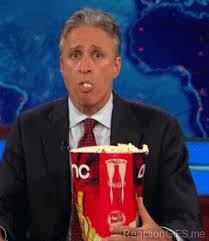 Tv What Jon Stewart Popcorn Eating Popcorn Gif For Fun Businesses In Usa