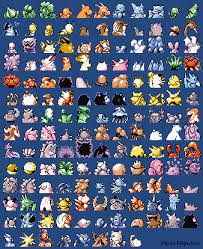 Pokemon Red Blue Sprites Pokemon Red Blue Pokemon Sprites Pokemon Blue