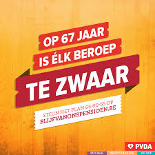 Zware Beroepen De Pvda Start Een Campagne Voor Het Plan 65 60 55 Pvda