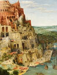 Bible scholars believe that the tower was a type of stepped pyramid called a ziggurat, common throughout babylonia. The Tower Of Babel Bruegel Wikipedia