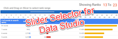 How To Hack A Slider Selector In Google Data Studio Helpfullee