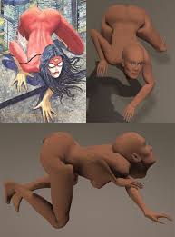 Image result for hot 3d girl