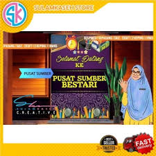 Ahli jawatankuasa induk pusat sumber sekolah. Item Banner Bilik Pusat Sumber Perpustakaan