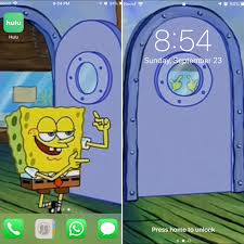 Customize and personalise your desktop, mobile phone and tablet with these free wallpapers! Cute Cartoon Characters Funny Aesthetic Profile Pictures Iphone Lockscreen Aesthetic Spongebob Wallpaper
