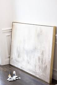 Try our 36 diy canvas painting ideas for homemade wall art for the bedroom, living room, kitchen, home. Diy Abstract Canvas Painting Hello Hughes