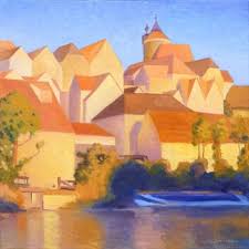 Here you can find pictures, photos über 3 farben haus. Drei Farben Haus Stuttgart Von Richard Mierniczak 2015 Malerei Ol Auf Holz Singulart