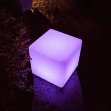Pin By Ledvvlights On Led Furniture Cube Light Led Lights Led Outdoor Lighting