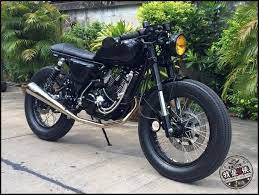 游侠gn cg复古摩托车bobber cafe改装大灯前照灯金属黄玻璃5寸 vehicles motorcycle