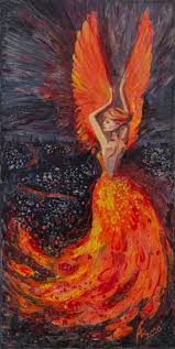 Share your videos with friends, family, and the world Dance Of The Firebird Malerei Von Elena Averina Artmajeur