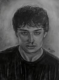 Will Byers z serialu Stranger Things ❤️ ( @noahschnapp ) #noahschnappe  #willbyers #strangerthings #strangerthings5 #drawing