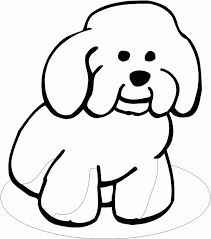 This baby dog coloring page is a great activity for kids who love draw. Baby Puppy Coloring Pages Coloring Home