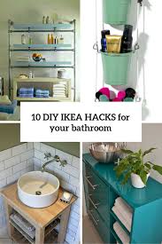Add a few more custom accessories and accent pieces to complete your diy bathroom design. 10 Cool Diy Ikea Hacks To Make Your Bathroom Comfy And Incredible Furniture