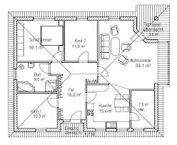 Bungalow 125qm Haus Grundriss Grundriss Bungalow Bungalow Bauen
