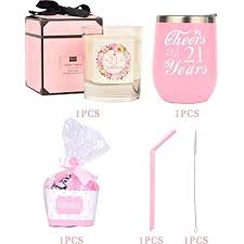 We have handpicked 21st birthday gifts to help your loved one celebrate their 21st birthday. Buy 21st Happy Birthday Gift For Women I M 21 Best Turning 21 Year Old Birthday Gift Ideas For Her 21st Birthday Gifts For Girl Happy 21st Birthday Party Supplies For 21st Birthday Party Decorations