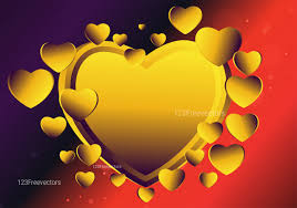 Browse millions of popular bubble hearts wallpapers and ringtones on zedge and personalize your phone to suit you. Red Purple And Yellow Heart Wallpaper Background Vector Image
