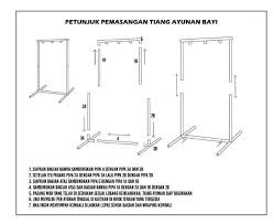 Hanger ayunan bayi segitiga besi chrome stainless premium ayunan bayi manual maupun mesin ayunan elektrik tokoabet. Tiang Ayunan Bayi Kokoh Bisa Di Pakai Sampai Besar Shopee Indonesia
